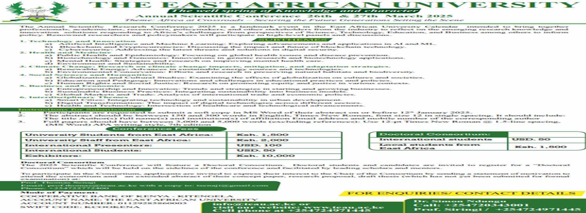 Annual Scientific Conference