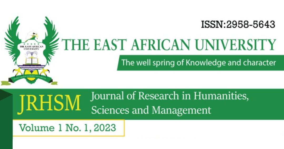 Journal Of Research In Humanities, Sciences And Management